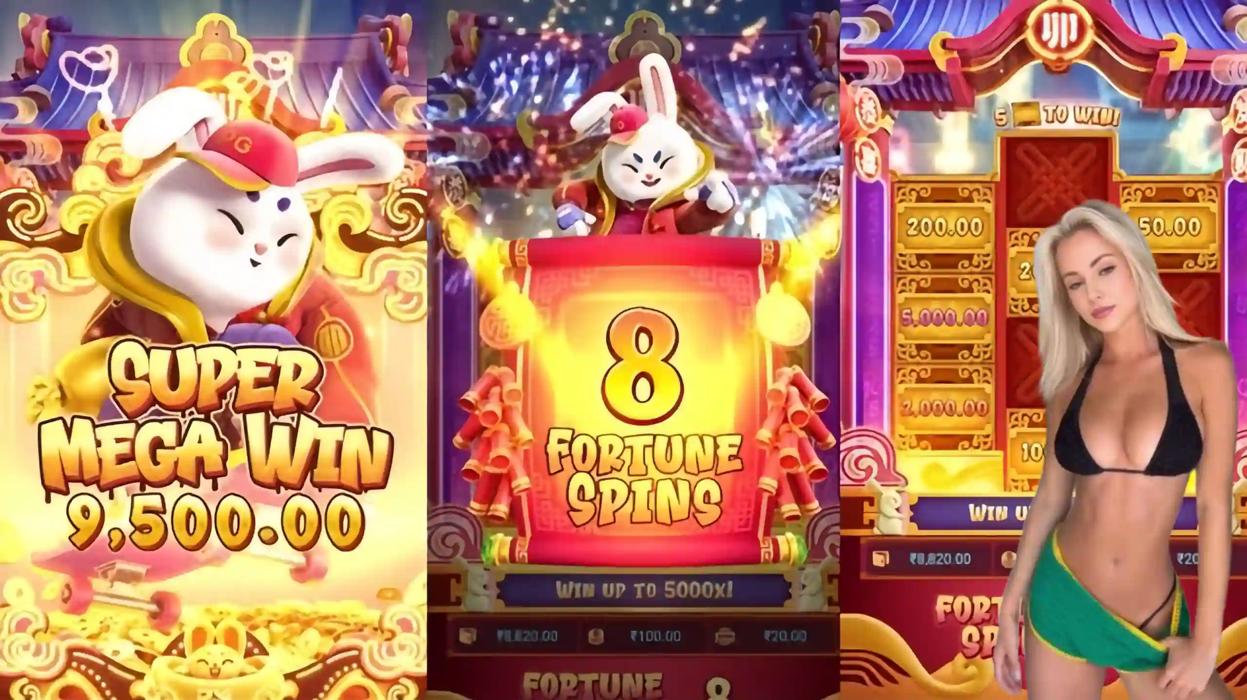 Wild Expansivo Fortune Rabbit 788u - Coelho Dourado que Expande